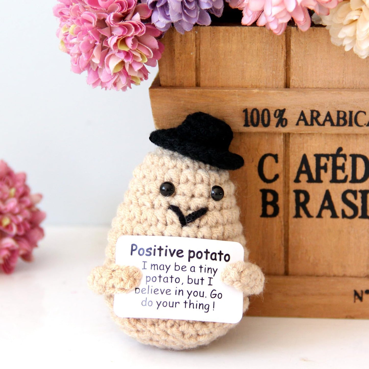 Positive Potato with Hat