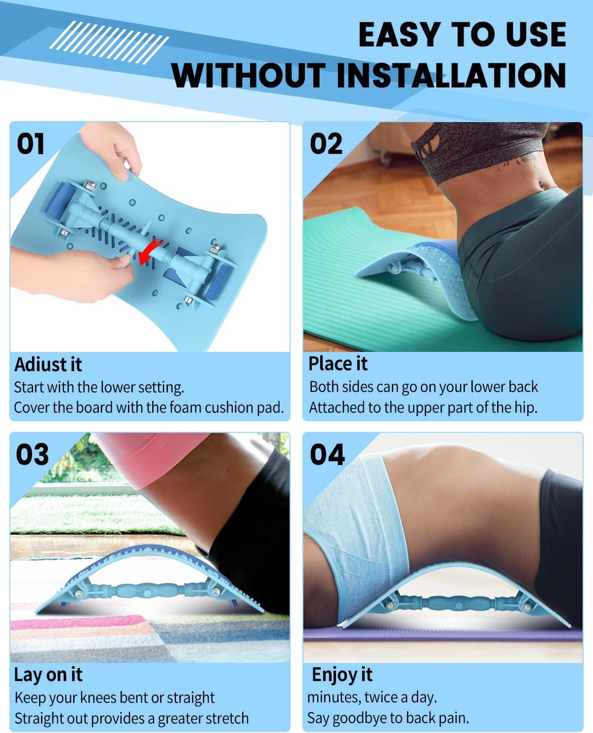 Back Stretcher for Pain Relief