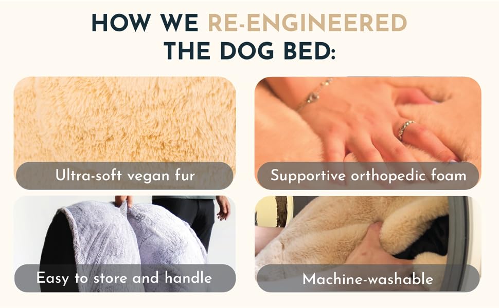 Human Dog Bed for Adults, Kids, and Pets