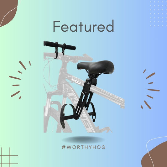 Kids Front Mounted Bicycle Seat with Handlebars