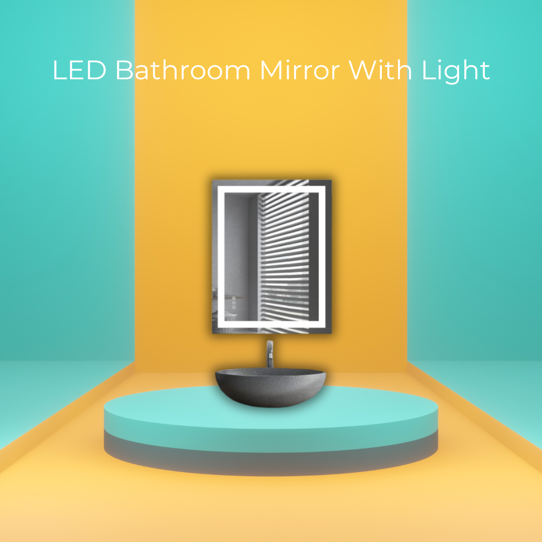 LED Bathroom Mirror with Front and Backlight
