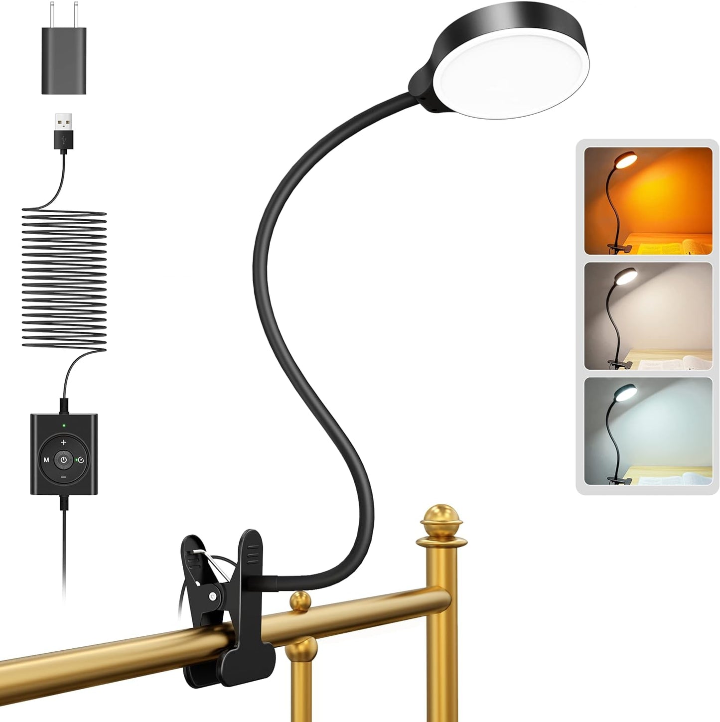 LED Reading Clip on Light