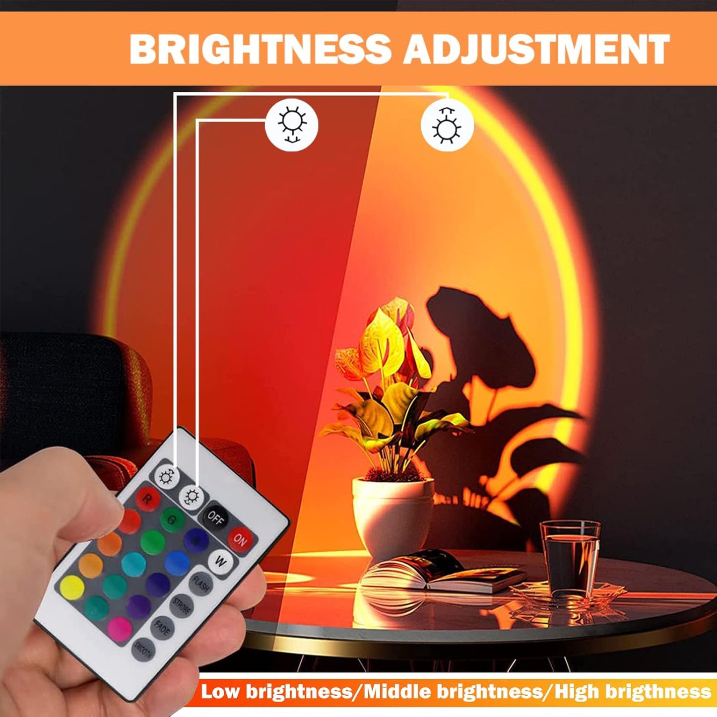Mood Light Projection With Multiple Functions