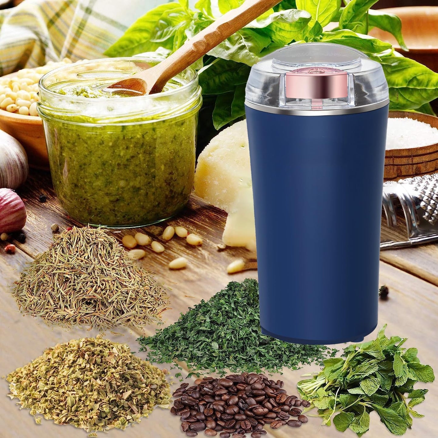 Portable Coffee Bean Herb Grinder