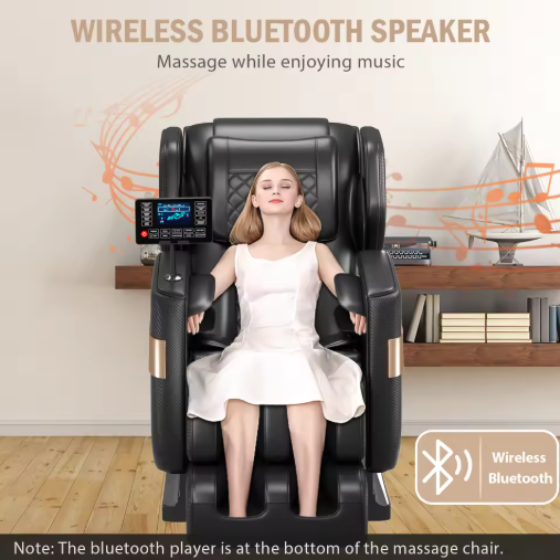 Elite Full Body Massage Chair – Zero Gravity Design with Airbag Relaxation & Back Therapy Functions