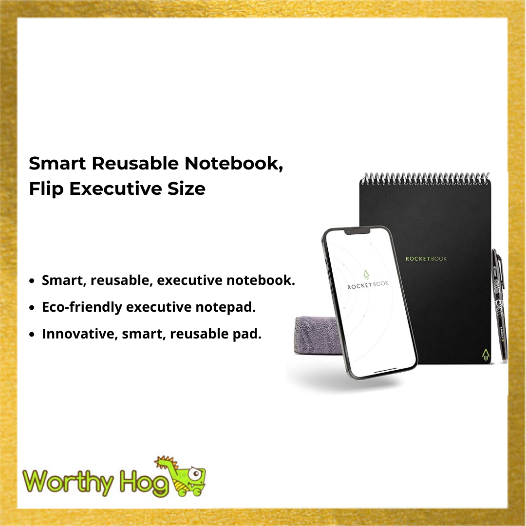 Smart Reusable Notebook, Flip Executive Size