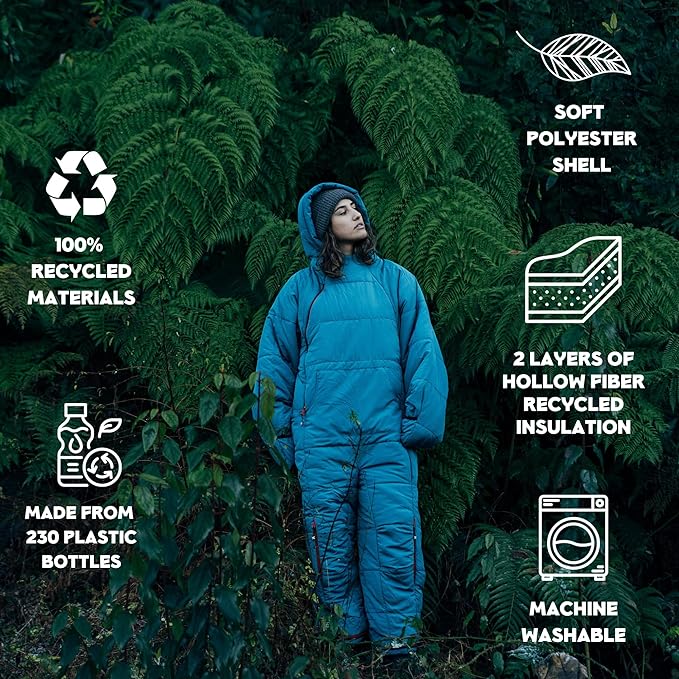 Wearable Sleeping Bag - Outdoor and Indoor Sleeping Bags