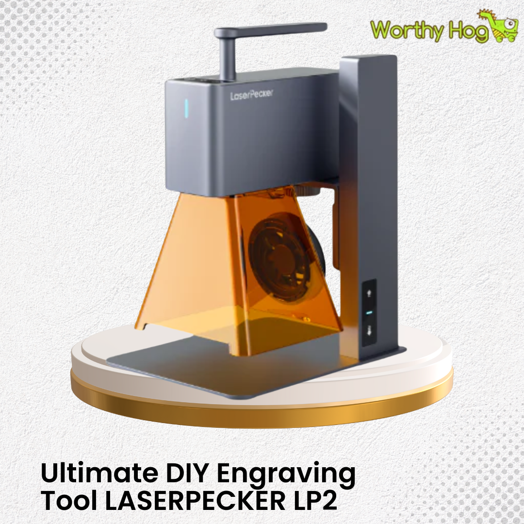 Ultimate DIY Engraving Tool – LASERPECKER LP2 Bluetooth Laser Cutter with 5W Precision Power
