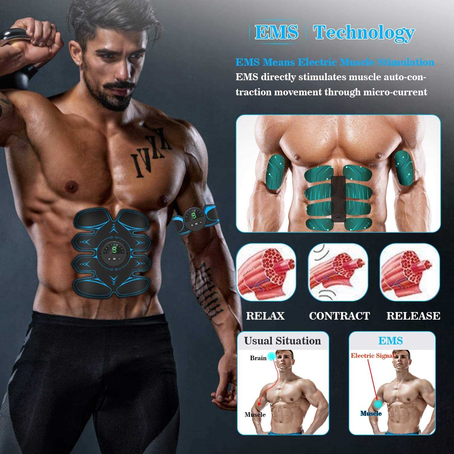 Fitness ABS Stimulator plus Body Slimming Massager