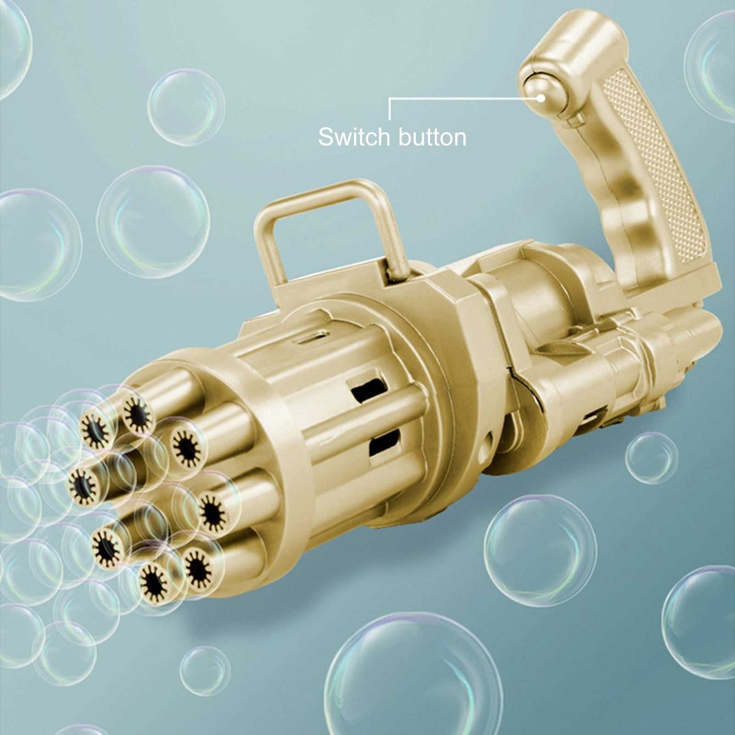 High Quality Automatic Bubble Blowing Gun (Chidren safe)
