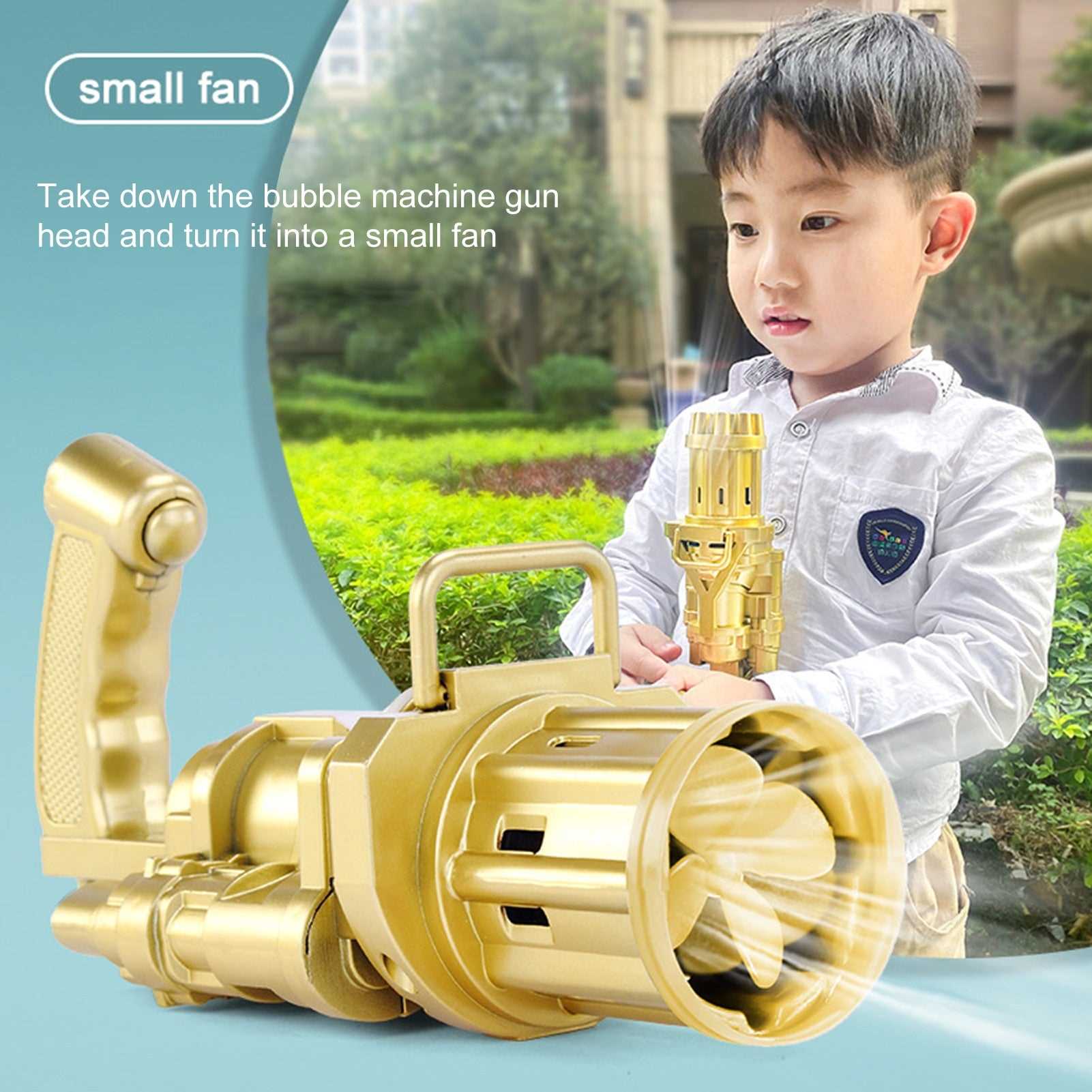High Quality Automatic Bubble Blowing Gun (Chidren safe)