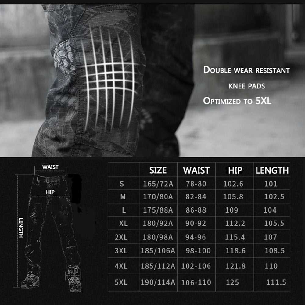Cargo Pants -Water Repellent - worthyhog