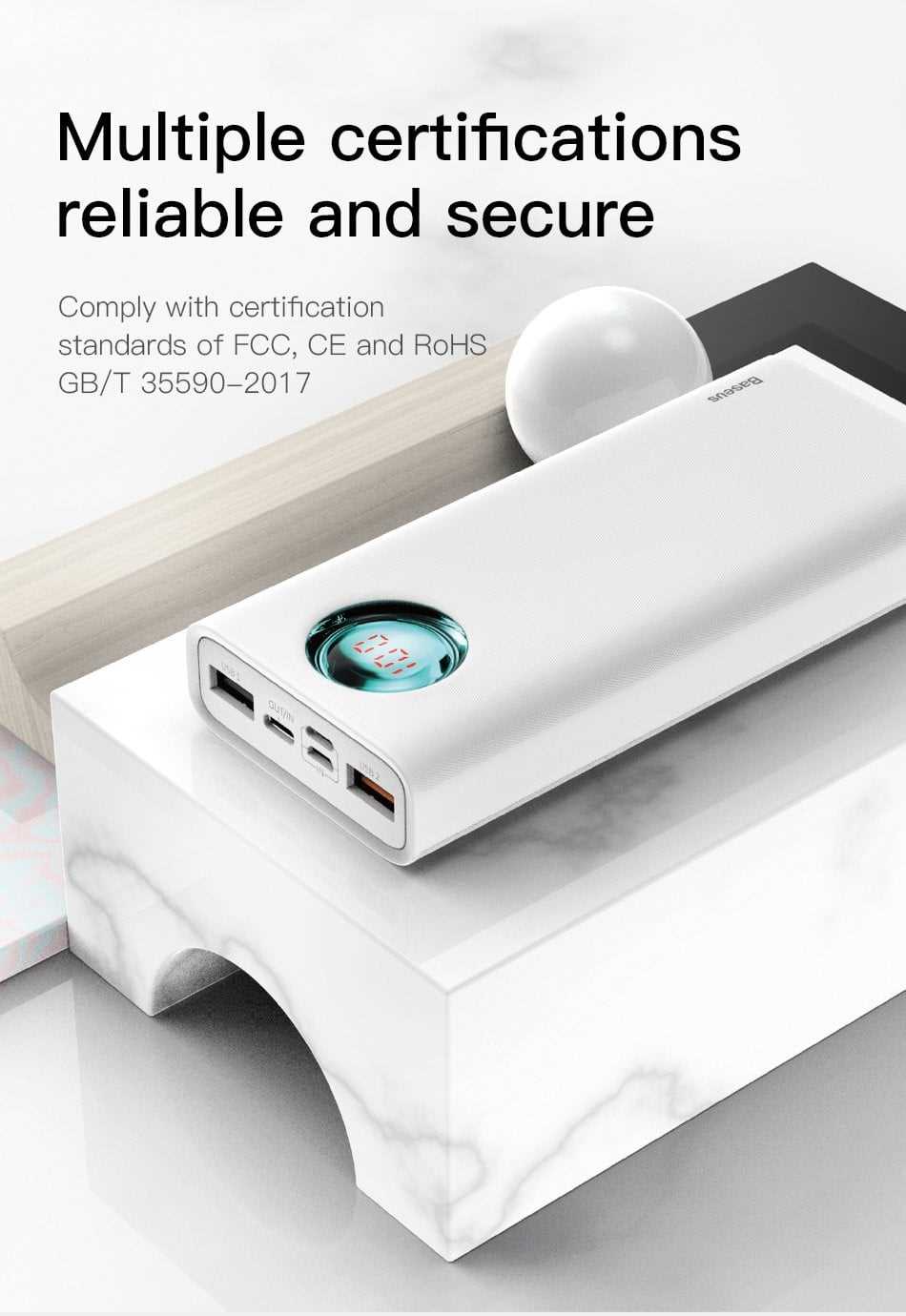 20000mAh Fast Charging Power Bank - worthyhog