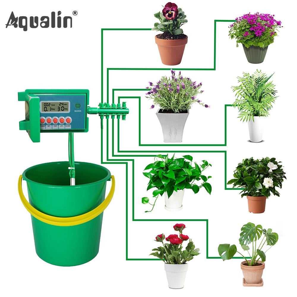Automatic Micro Indoor Drip  Sprinkler with Smart Controller - worthyhog