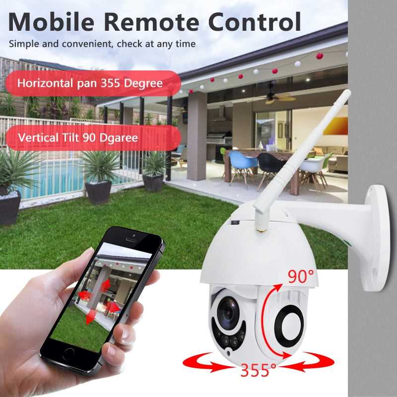 WIFI Camera Outdoor  CCTV Security Cameras= - worthyhog