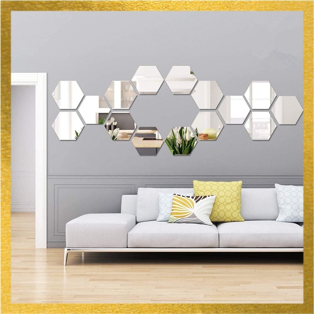 Mirror Background Wall Sticker