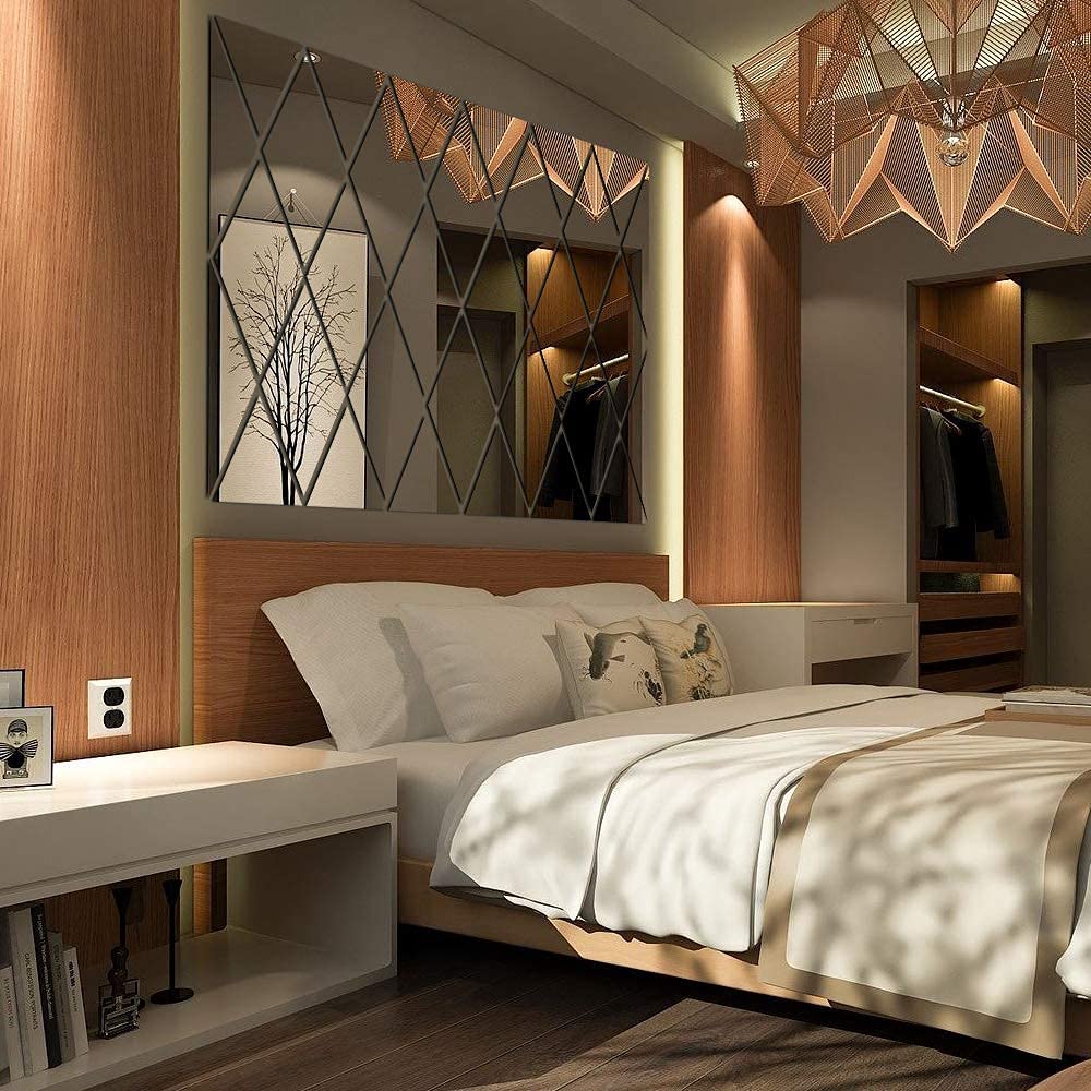 Mirror Background Wall Sticker