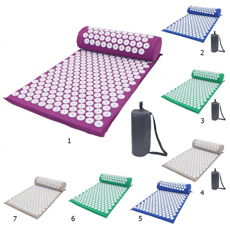 Acupressure  Yoga Mat with Pillow - worthyhog