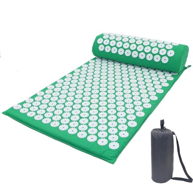 Acupressure  Yoga Mat with Pillow - worthyhog