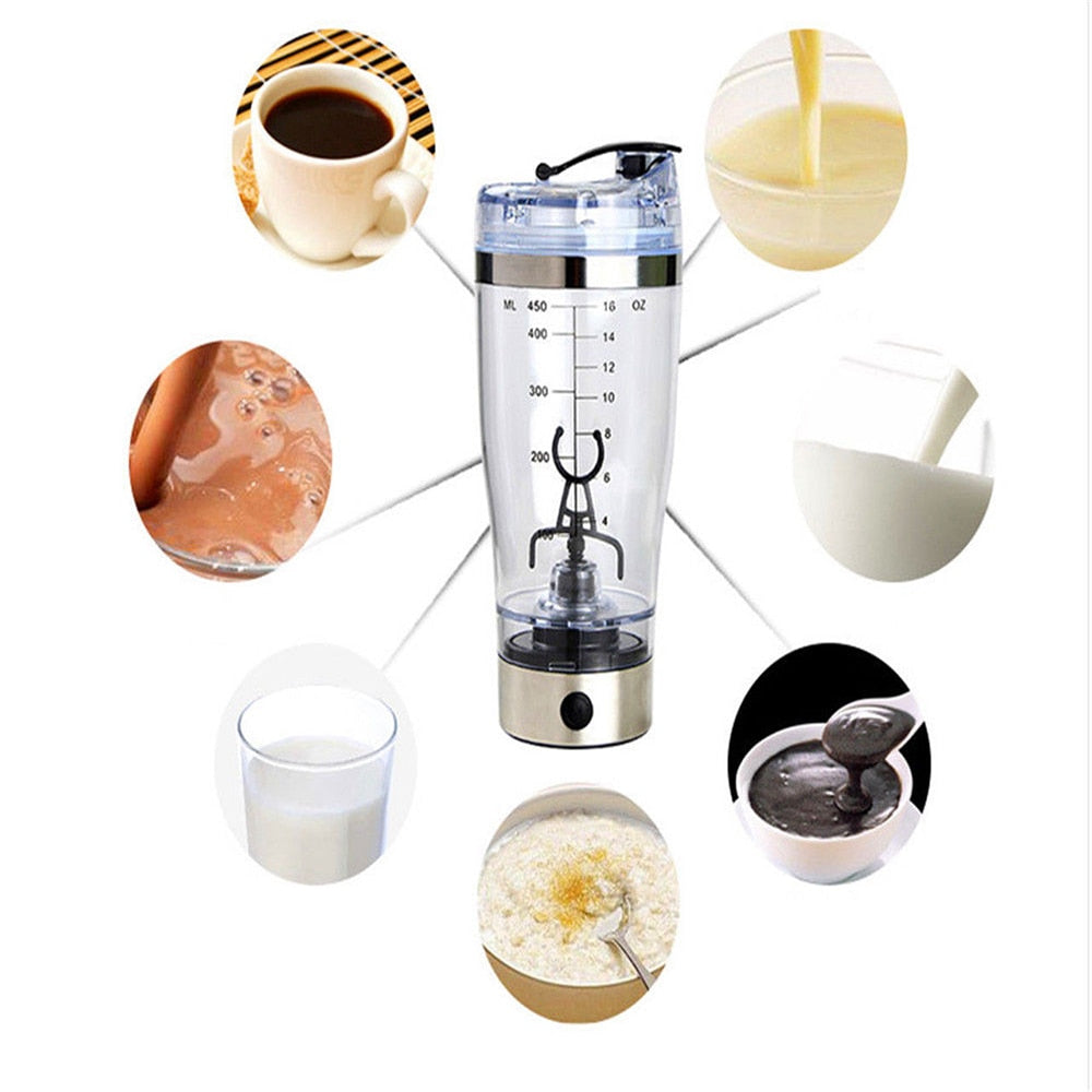 450ML Powerful Electric Stirring Cup - worthyhog