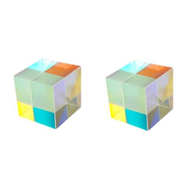 Optical Glass Prism Cube