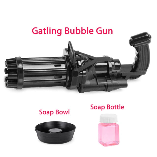 High Quality Automatic Bubble Blowing Gun (Chidren safe)