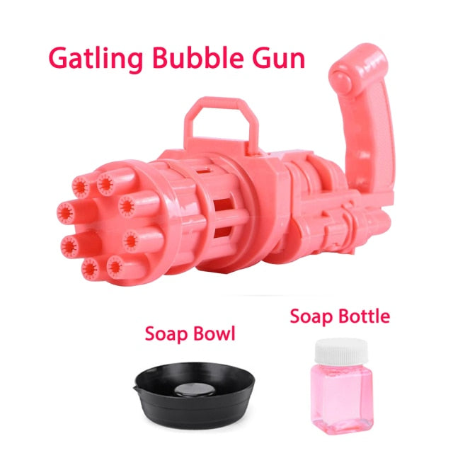 High Quality Automatic Bubble Blowing Gun (Chidren safe)
