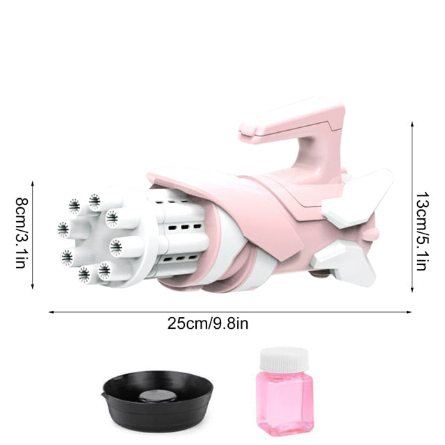 High Quality Automatic Bubble Blowing Gun (Chidren safe)