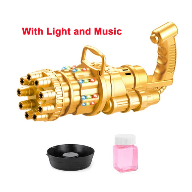 High Quality Automatic Bubble Blowing Gun (Chidren safe)