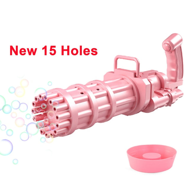 High Quality Automatic Bubble Blowing Gun (Chidren safe)