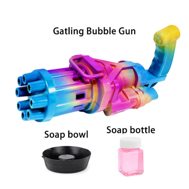 High Quality Automatic Bubble Blowing Gun (Chidren safe)