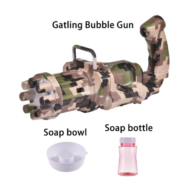High Quality Automatic Bubble Blowing Gun (Chidren safe)