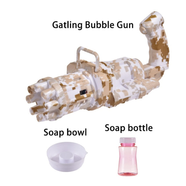High Quality Automatic Bubble Blowing Gun (Chidren safe)