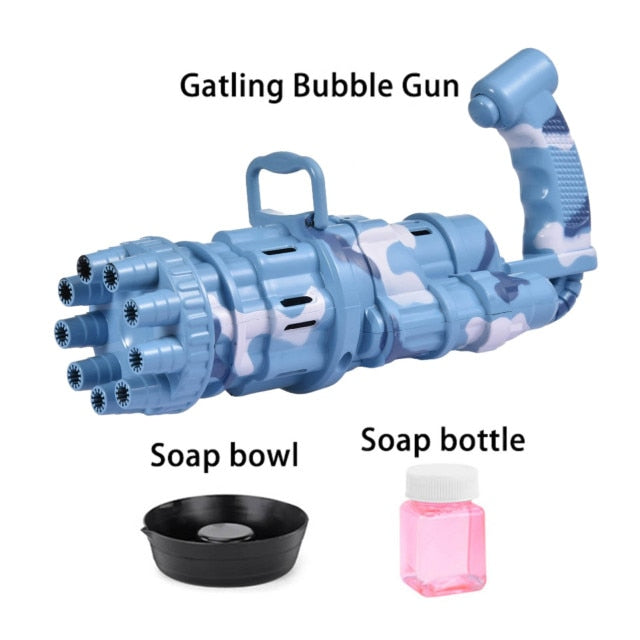 High Quality Automatic Bubble Blowing Gun (Chidren safe)