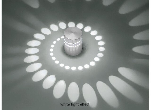 LED Spiral Wall Lamp