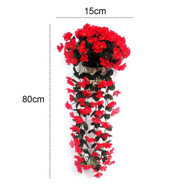 Artificial Hanging Orchid Bunch