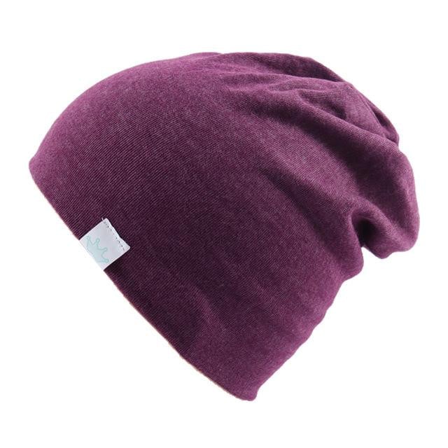 Plain Knitted Cotton Skullies Beanies For Kid Children Embroidery Crown Hat Cap Girls Boys Spring Autumn Outdoor Caps - worthyhog