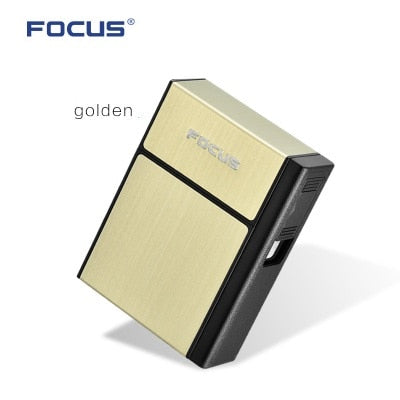 Ciagrette Holder Box with  Electronic Lighter - worthyhog