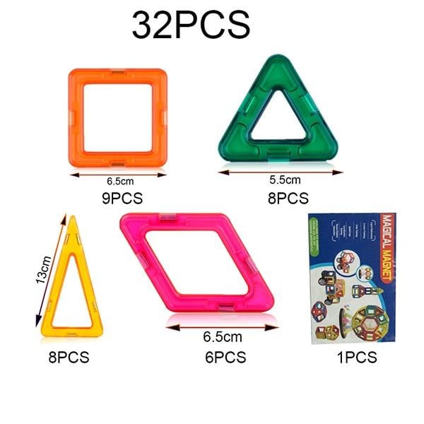 Magnetic Construction Set Model - worthyhog