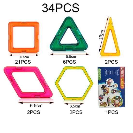 Magnetic Construction Set Model - worthyhog