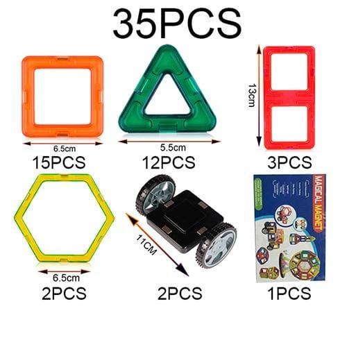 Magnetic Construction Set Model - worthyhog