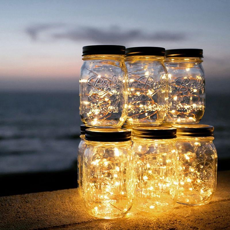 20 LED Solar Fairy Cap Garden Decor - worthyhog