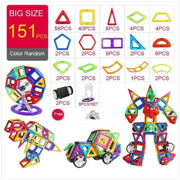 Magnetic Designer Construction Set Model - worthyhog