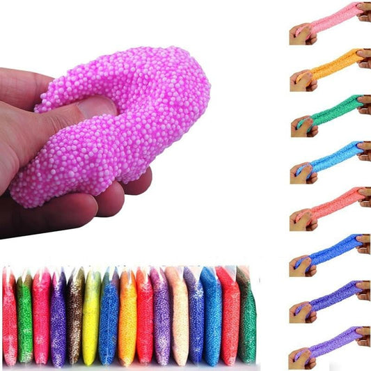 Snow Mud Fluffy Floam Slime Scented Stress Relief No Borax Kids Toy Planner Oyuncak Anxiety Antistress Squishy Squeeze Toy - worthyhog