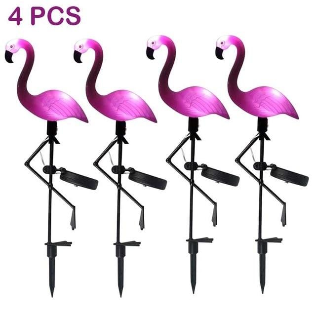 Solar Flamingo Lights - worthyhog