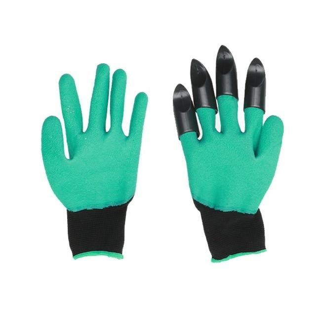 Garden Rubber Gloves With Claws - worthyhog