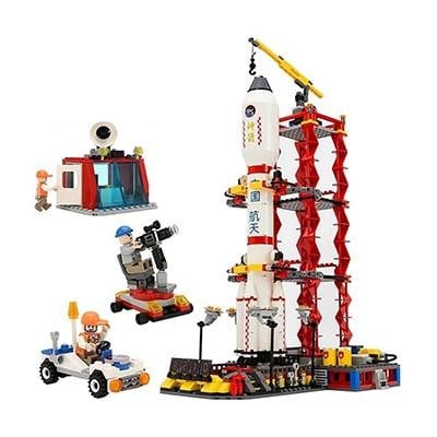 Space Shuttle Launch Center Bricks Building Block - worthyhog