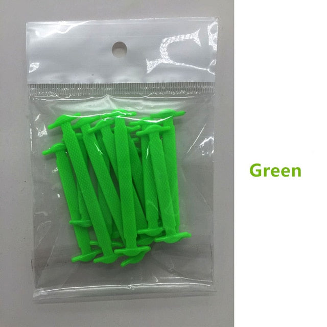 16pcs/lot Silicone Shoelaces - worthyhog
