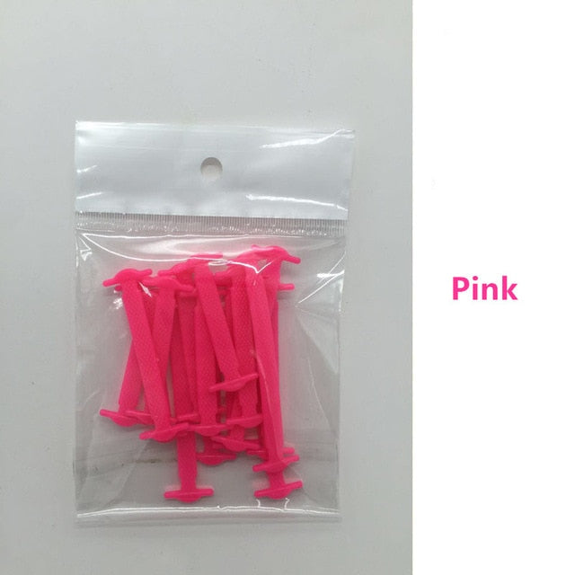 16pcs/lot Silicone Shoelaces - worthyhog