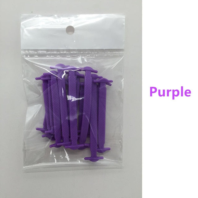 16pcs/lot Silicone Shoelaces - worthyhog
